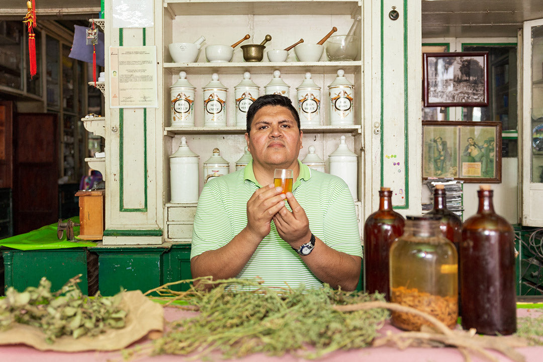 Curados a base de plantas en Tlaxiaco