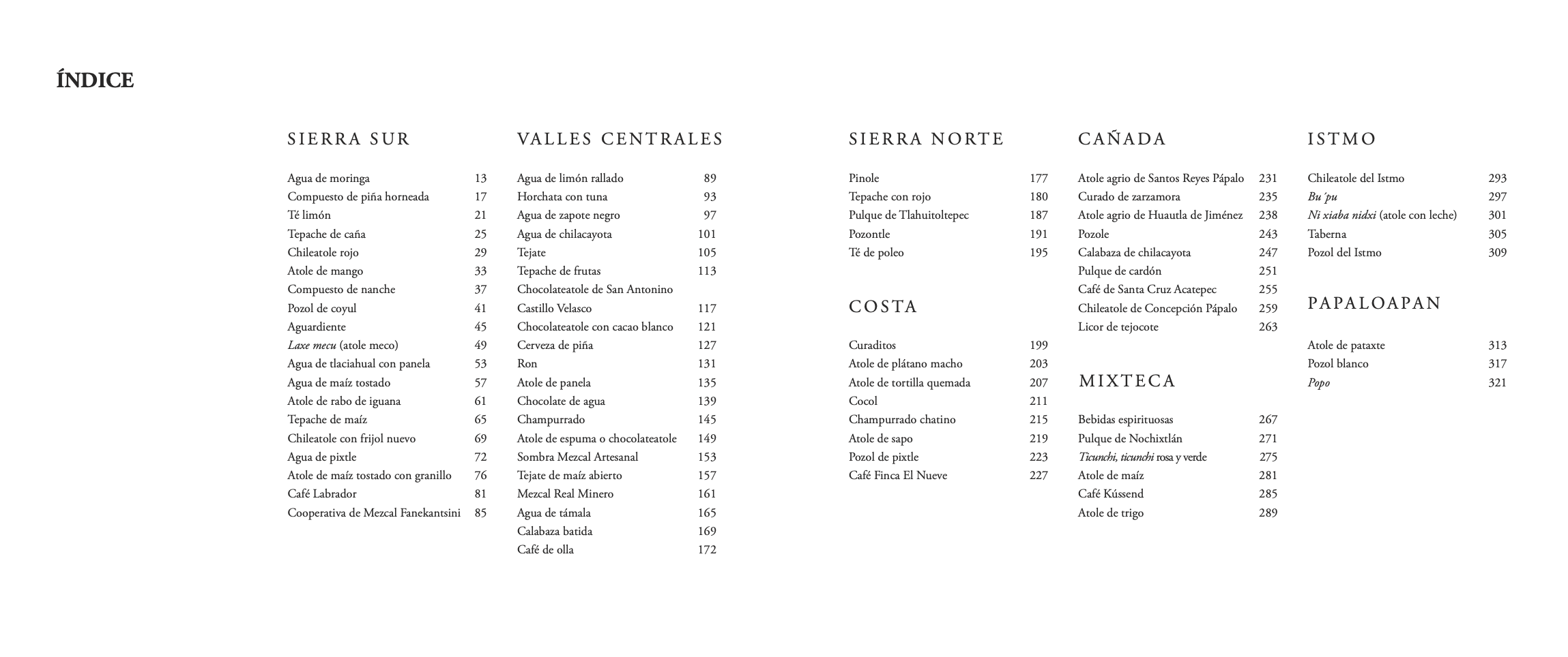 Libro Bebidas de Oaxaca - Español pasta dura - Segunda Edición