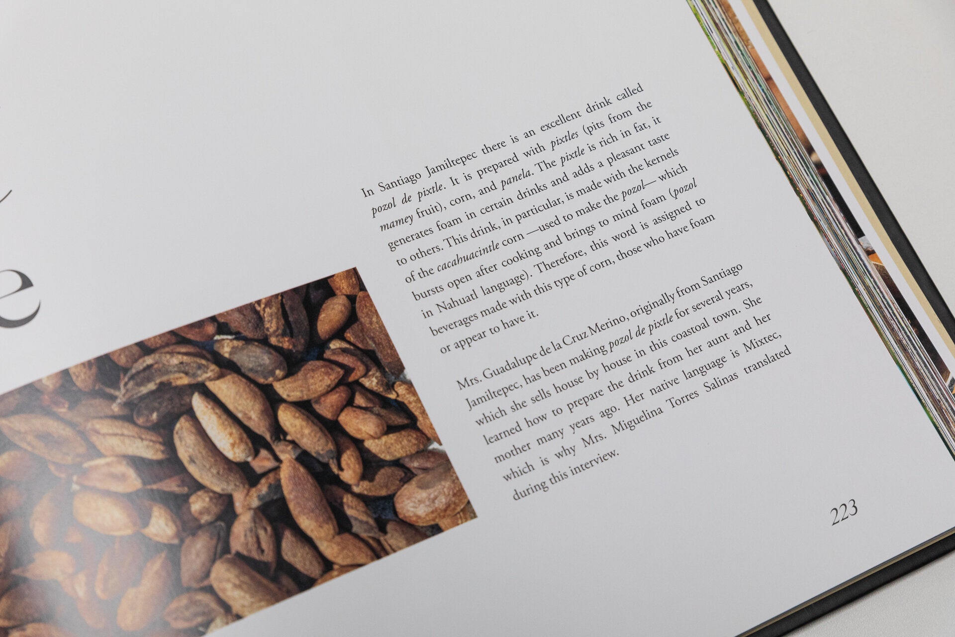 Beverages of Oaxaca book - English version hardcover 2nd edition